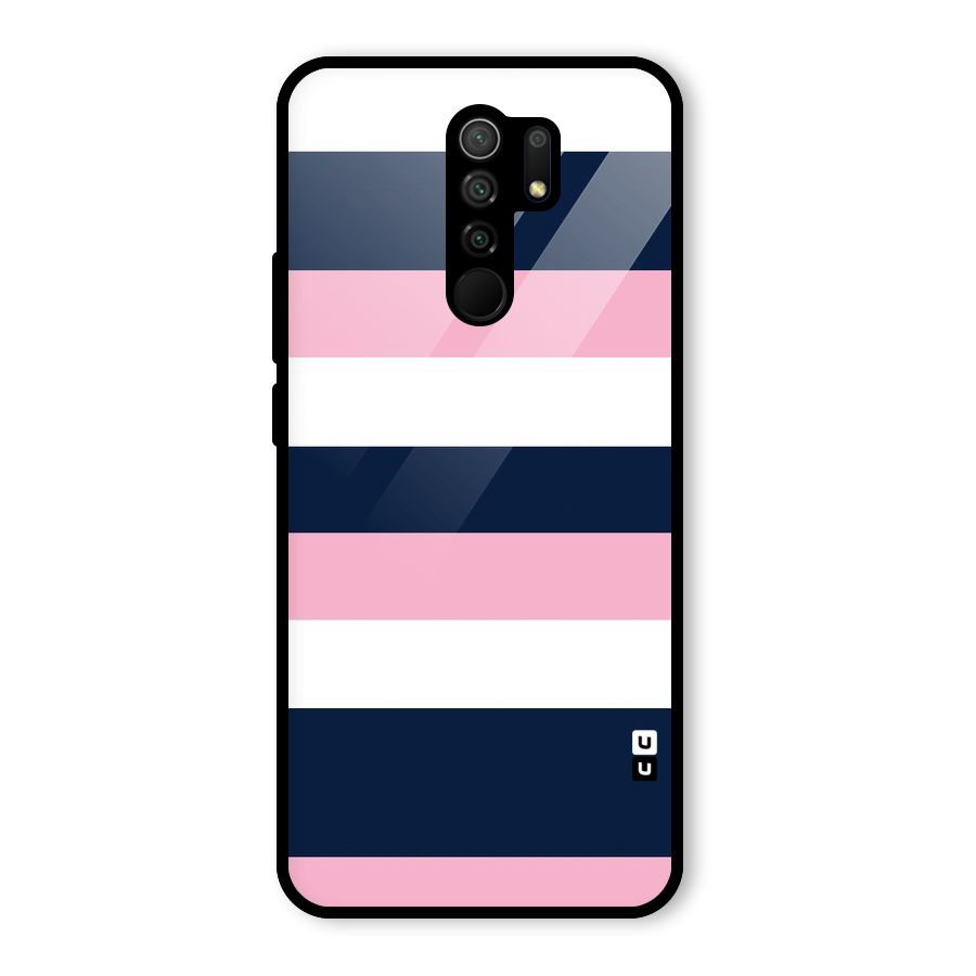 Play In Pastels Glass Back Case for Redmi 9 Prime