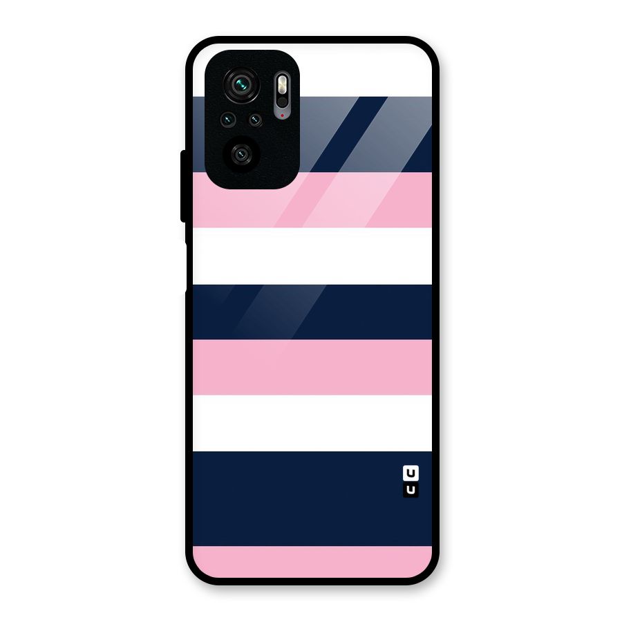 Play In Pastels Glass Back Case for Redmi Note 10S