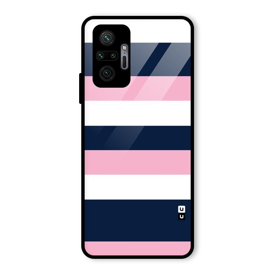 Play In Pastels Glass Back Case for Redmi Note 10 Pro