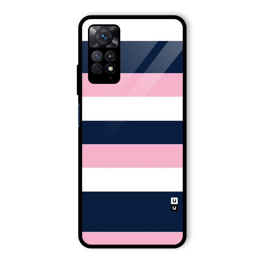 Play In Pastels Glass Back Case for Redmi Note 11 Pro