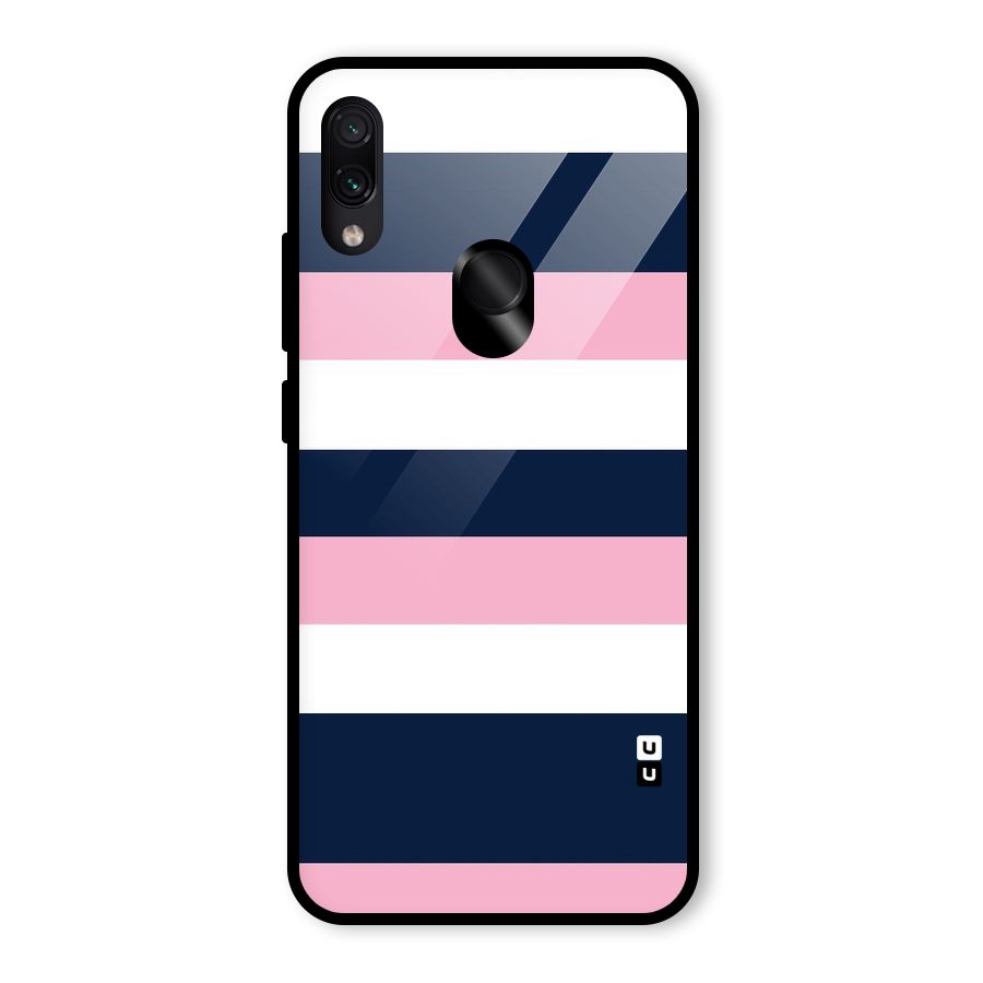 Play In Pastels Glass Back Case for Redmi Note 7