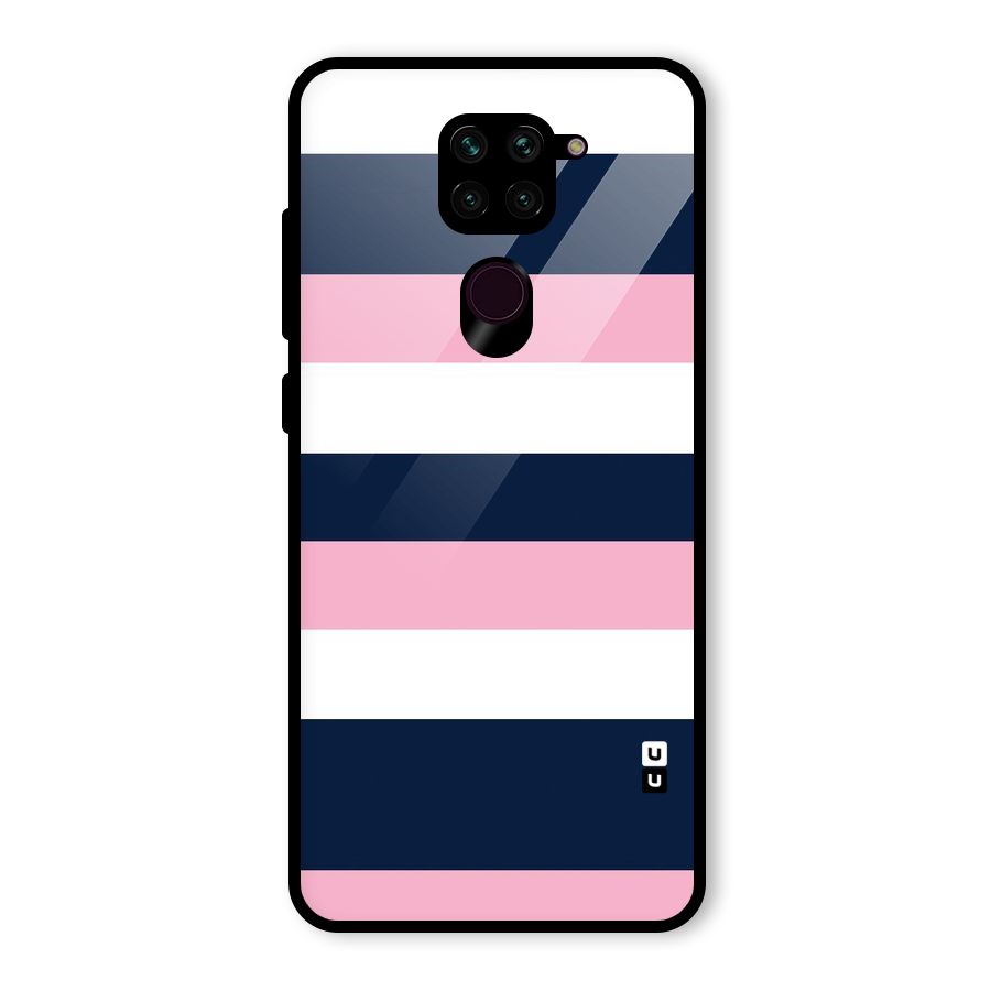 Play In Pastels Glass Back Case for Redmi Note 9