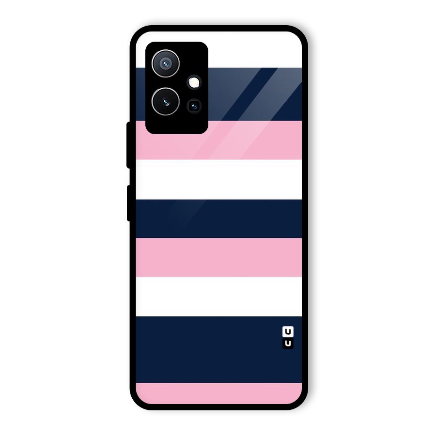 Play In Pastels Glass Back Case for Vivo T1 5G