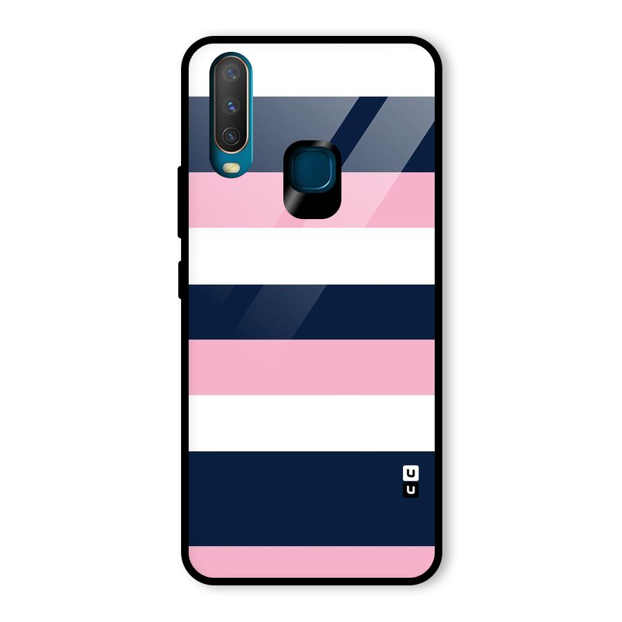 Play In Pastels Glass Back Case for Vivo U10