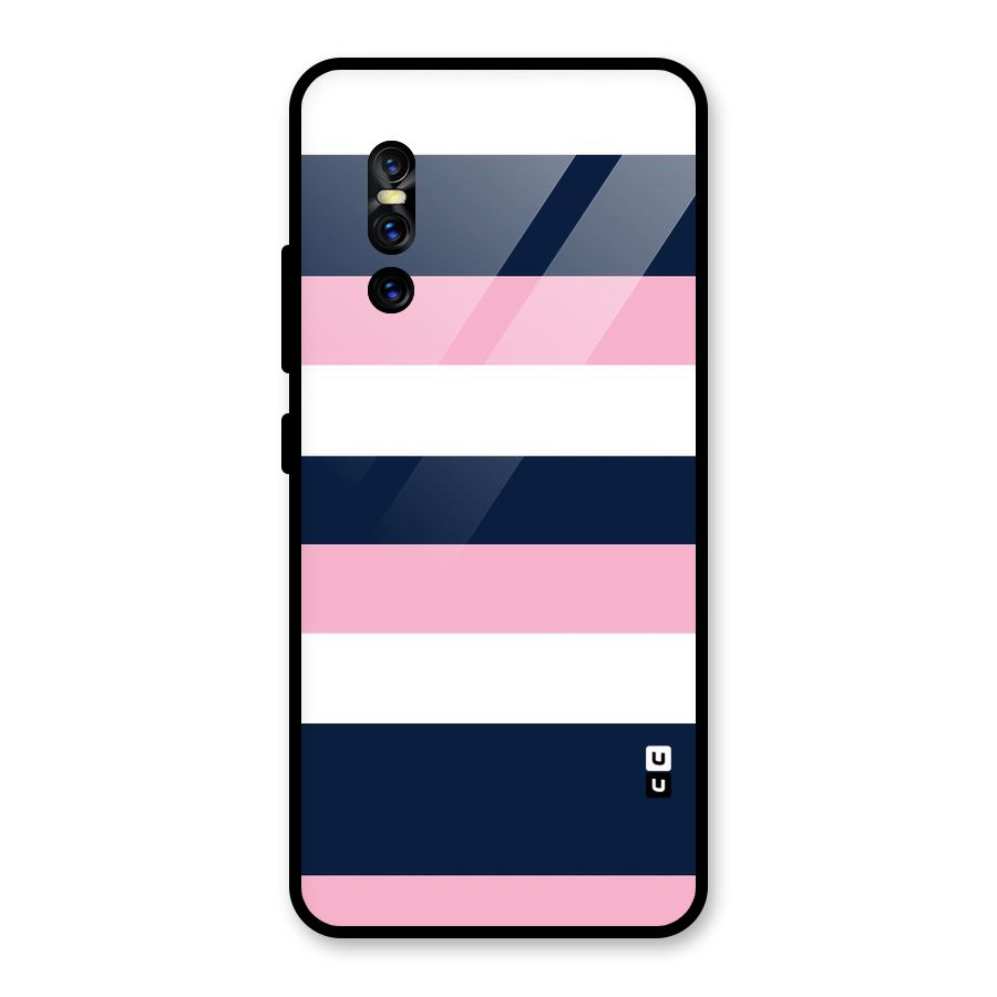 Play In Pastels Glass Back Case for Vivo V15 Pro