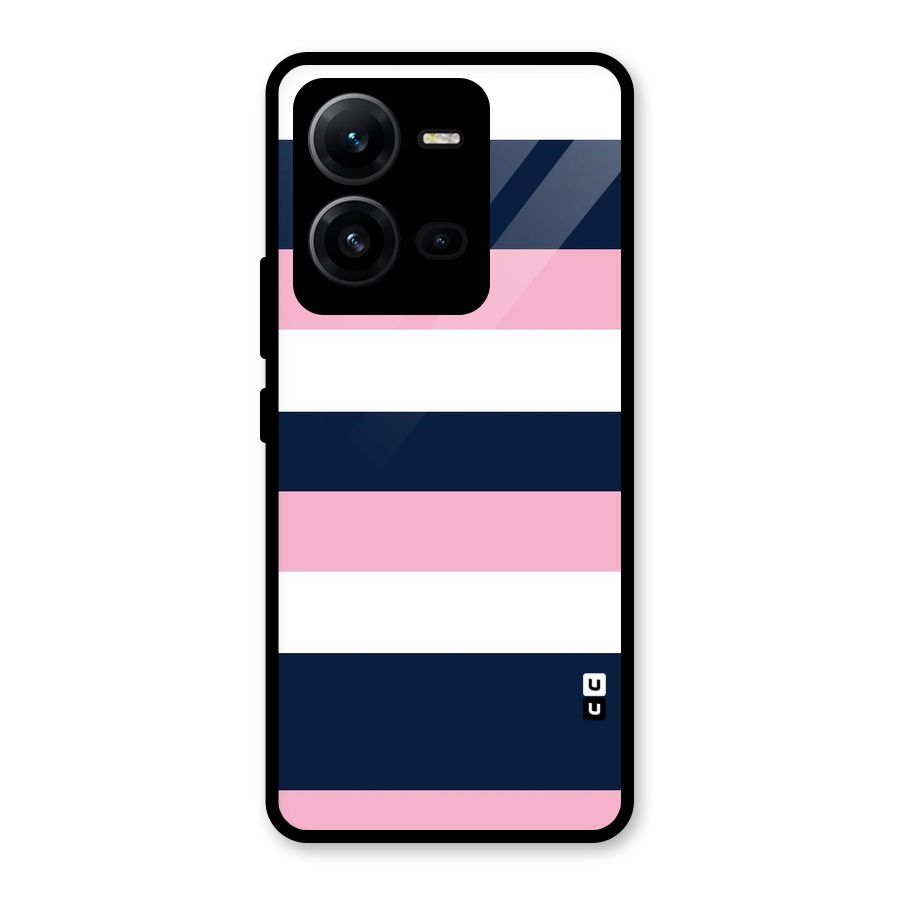 Play In Pastels Glass Back Case for Vivo V25