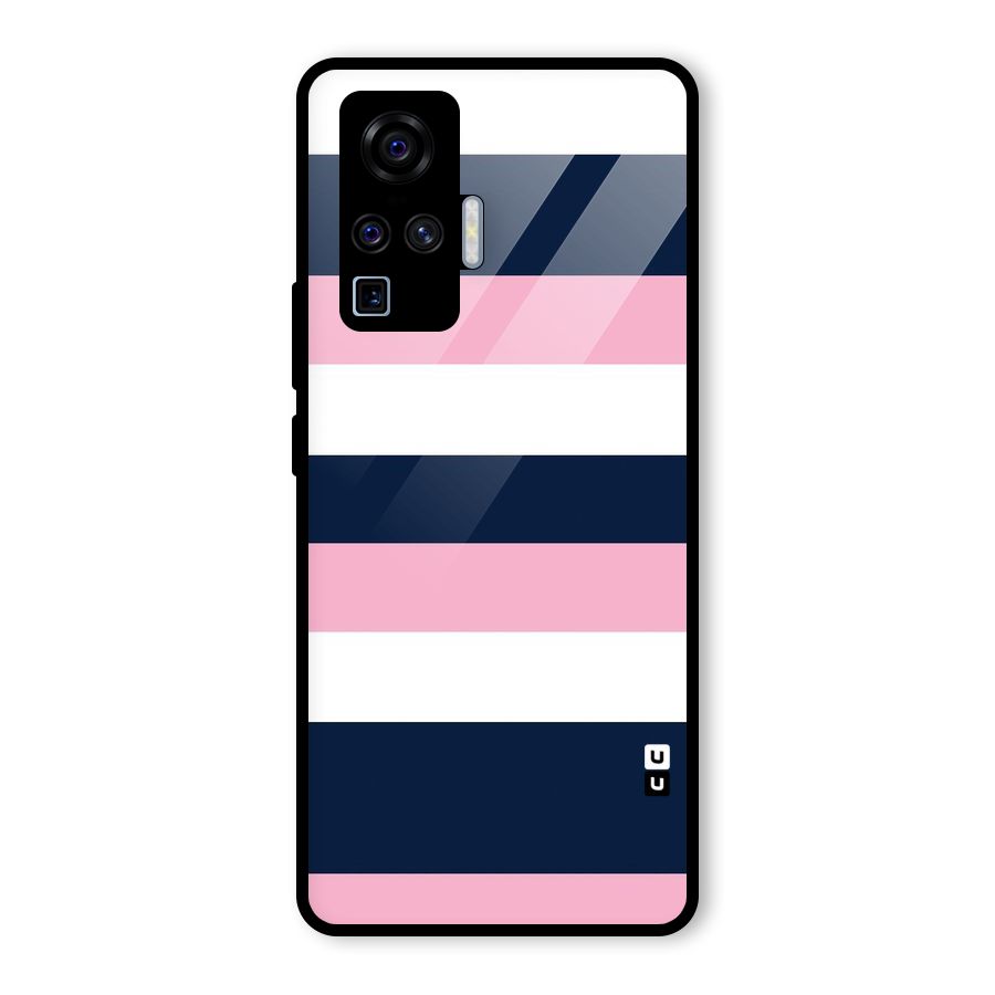 Play In Pastels Glass Back Case for Vivo X50 Pro