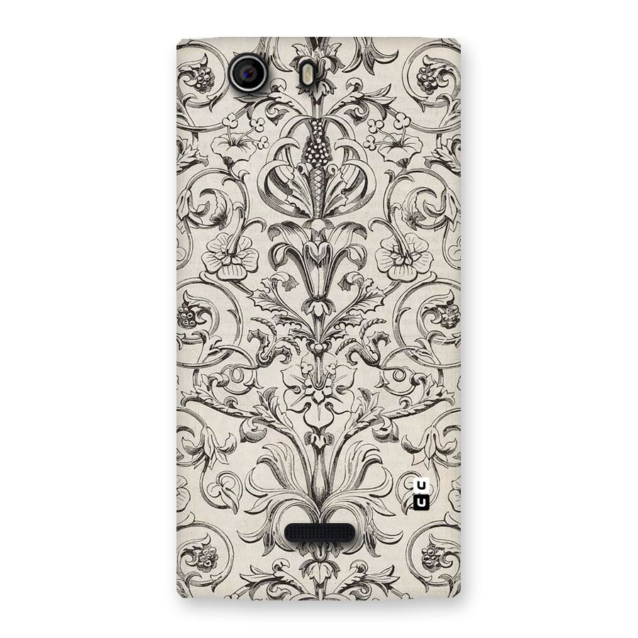 Pleasing Artsy Design Back Case for Canvas Nitro 2 E311