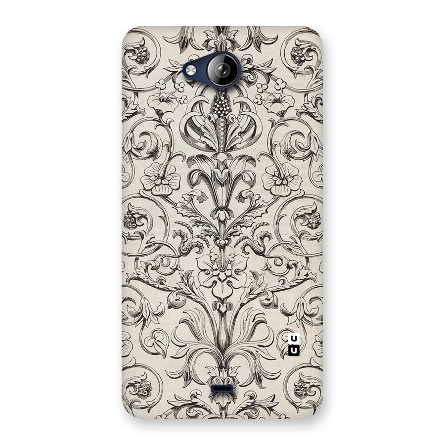 Pleasing Artsy Design Back Case for Canvas Play Q355