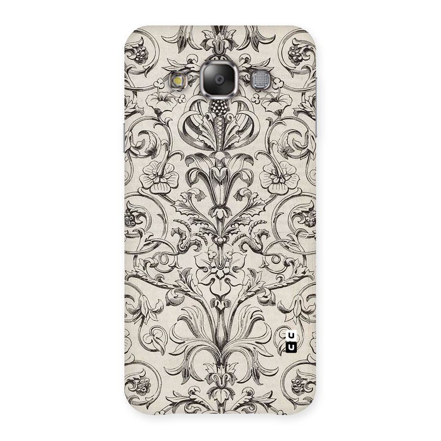 Pleasing Artsy Design Back Case for Galaxy E7
