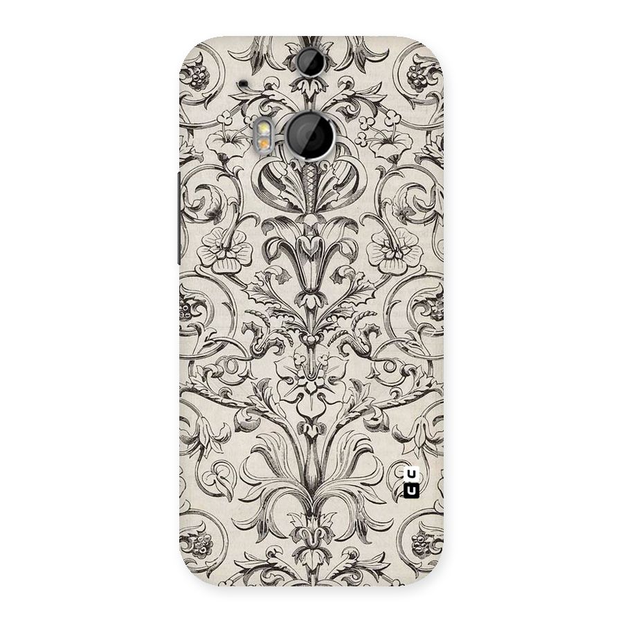 Pleasing Artsy Design Back Case for HTC One M8