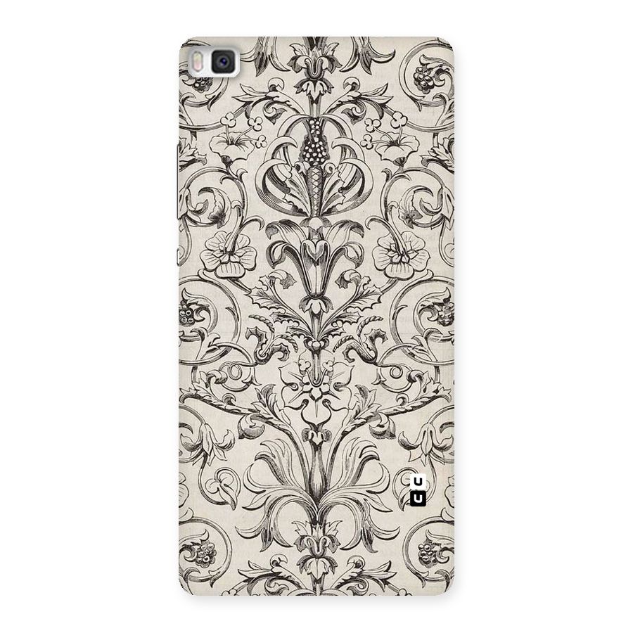 Pleasing Artsy Design Back Case for Huawei P8
