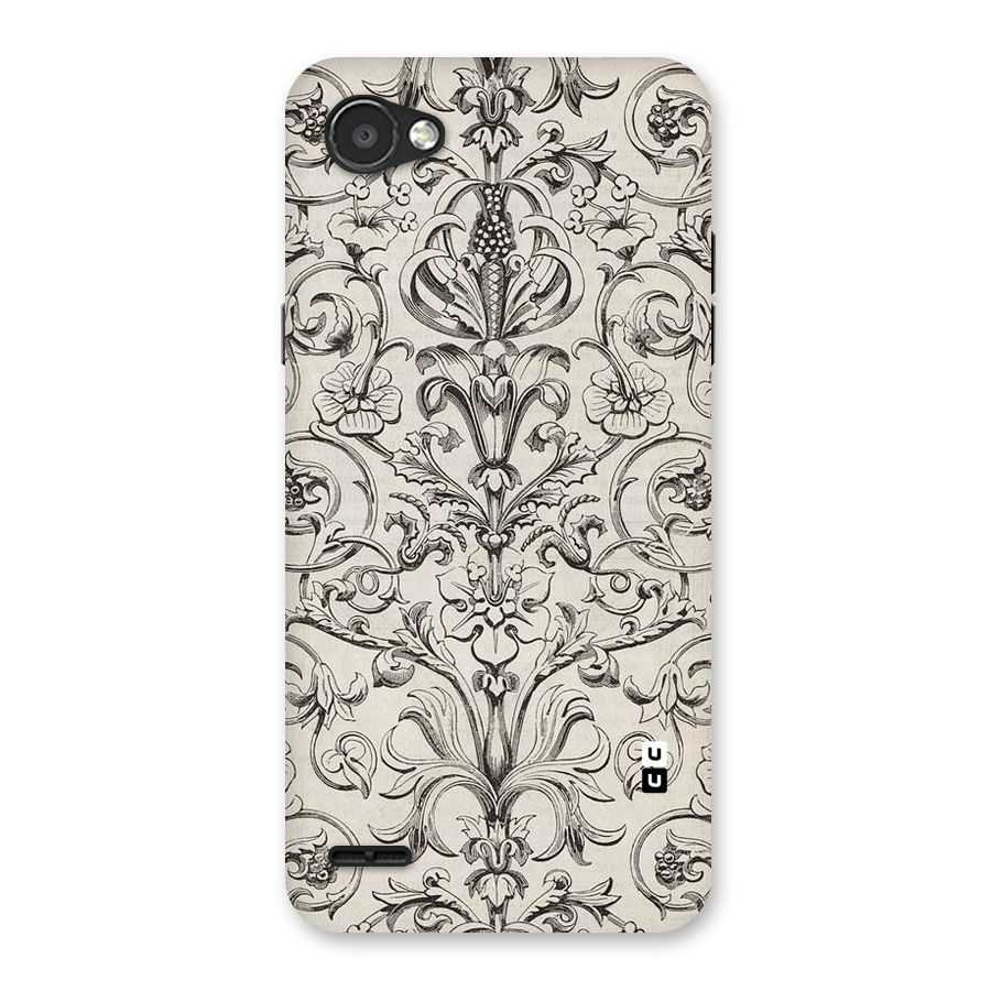 Pleasing Artsy Design Back Case for LG Q6