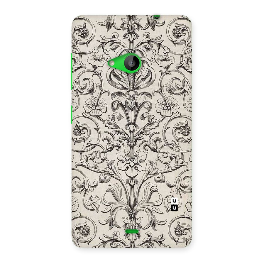 Pleasing Artsy Design Back Case for Lumia 535