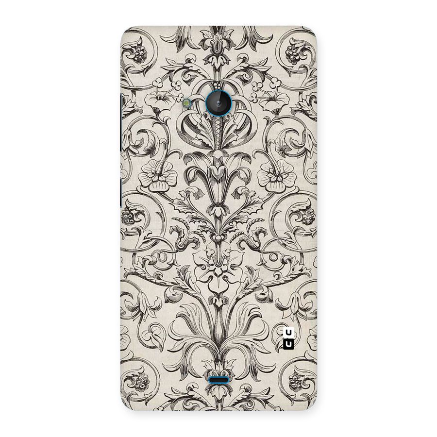Pleasing Artsy Design Back Case for Lumia 540