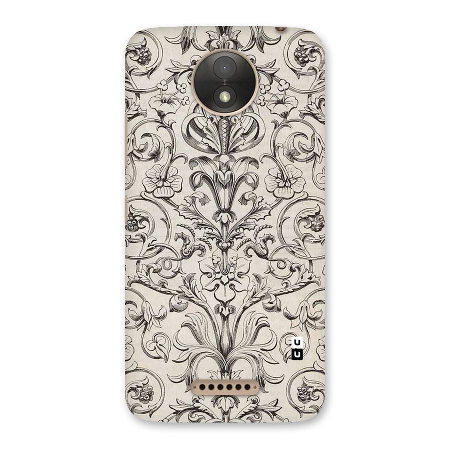 Pleasing Artsy Design Back Case for Moto C Plus