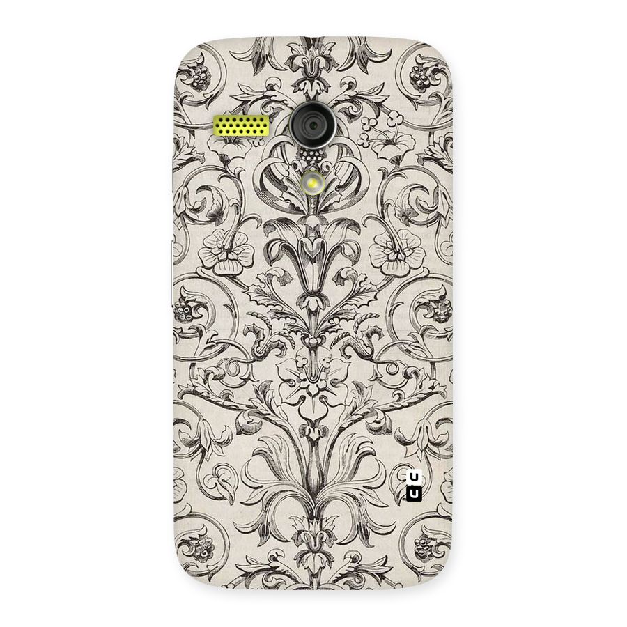 Pleasing Artsy Design Back Case for Moto G