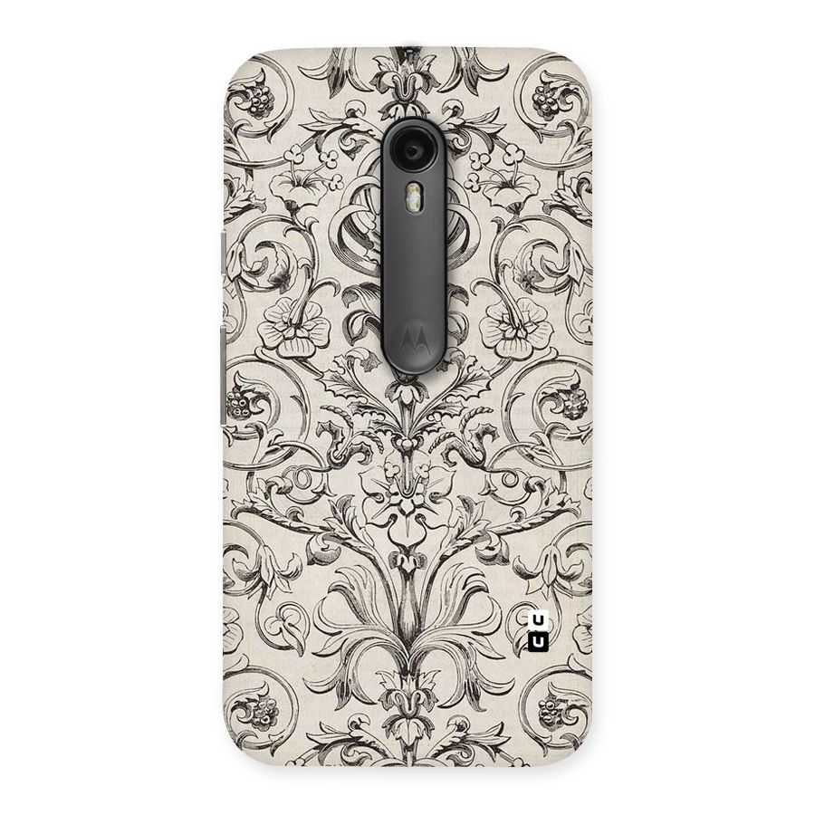 Pleasing Artsy Design Back Case for Moto G Turbo