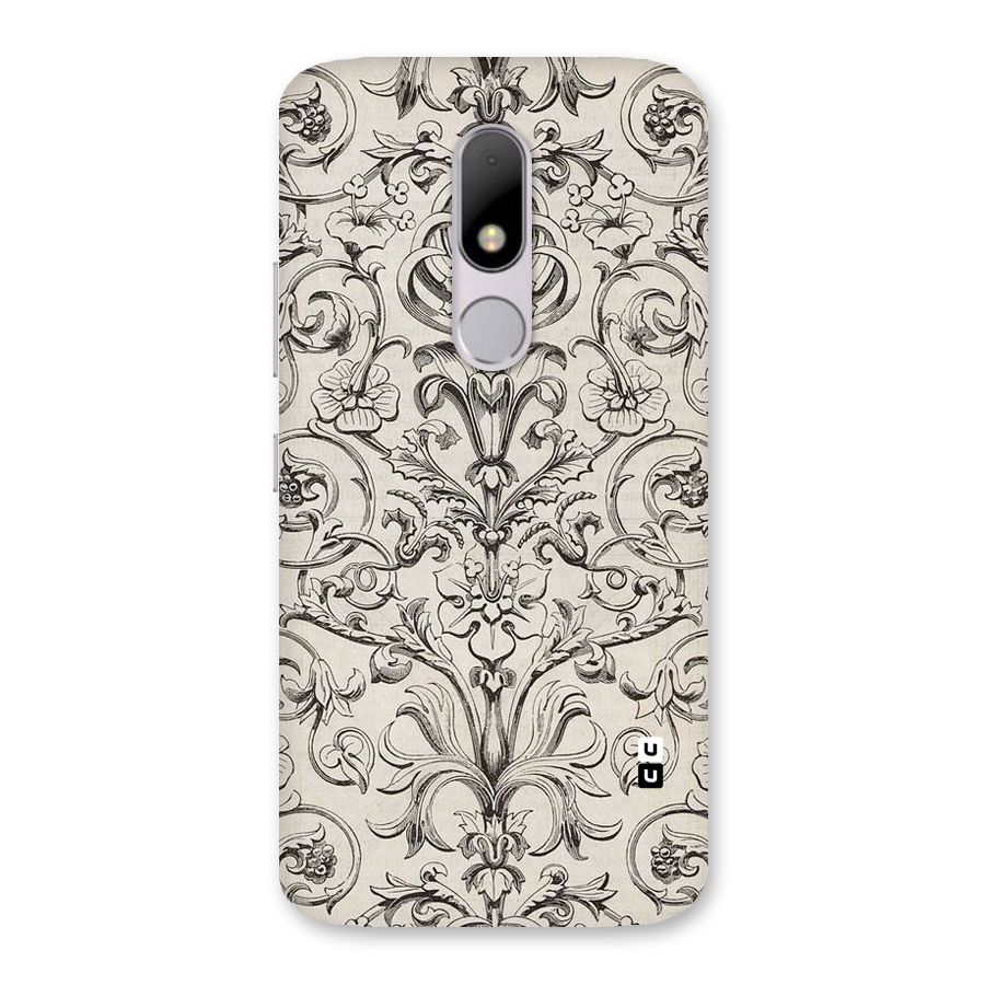 Pleasing Artsy Design Back Case for Moto M