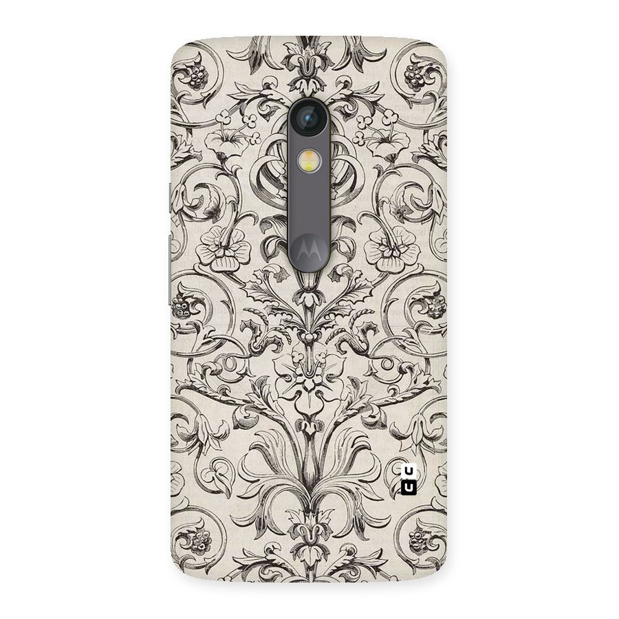 Pleasing Artsy Design Back Case for Moto X Play