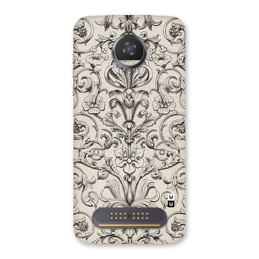 Pleasing Artsy Design Back Case for Moto Z2 Play
