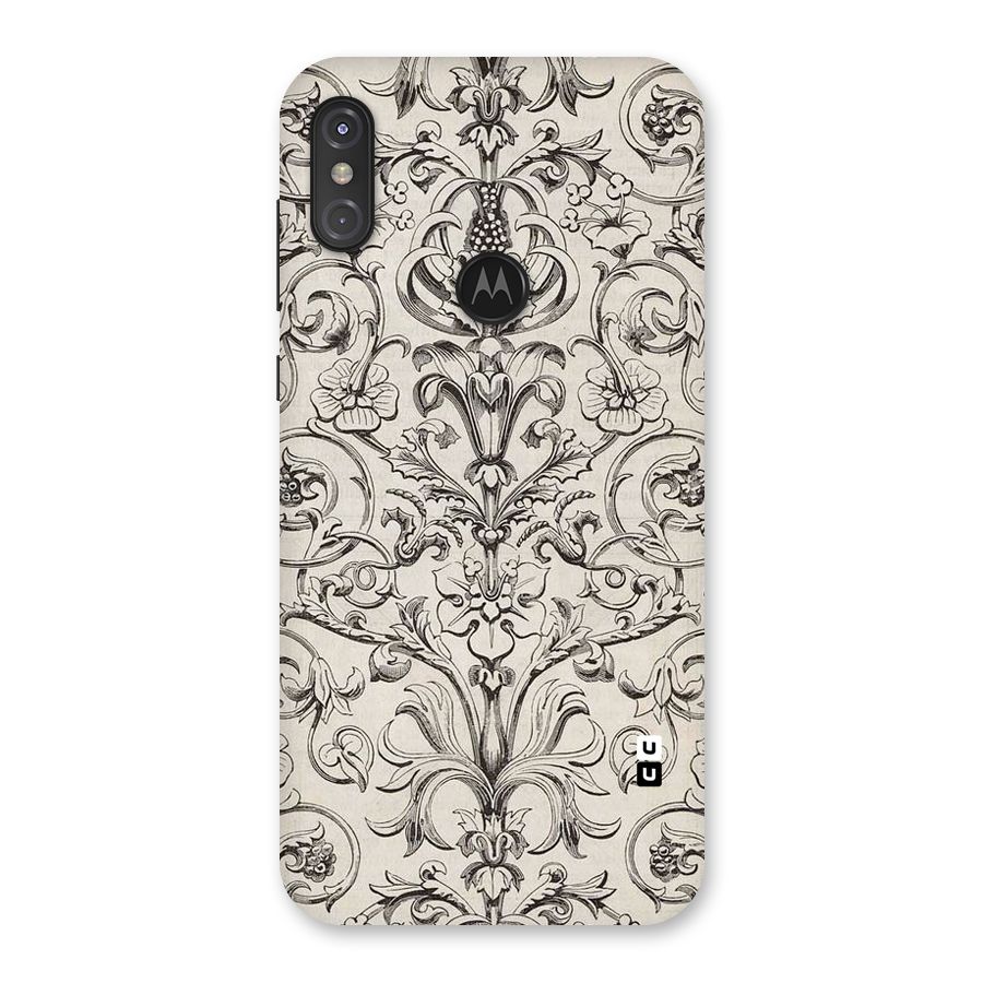 Pleasing Artsy Design Back Case for Motorola One Power