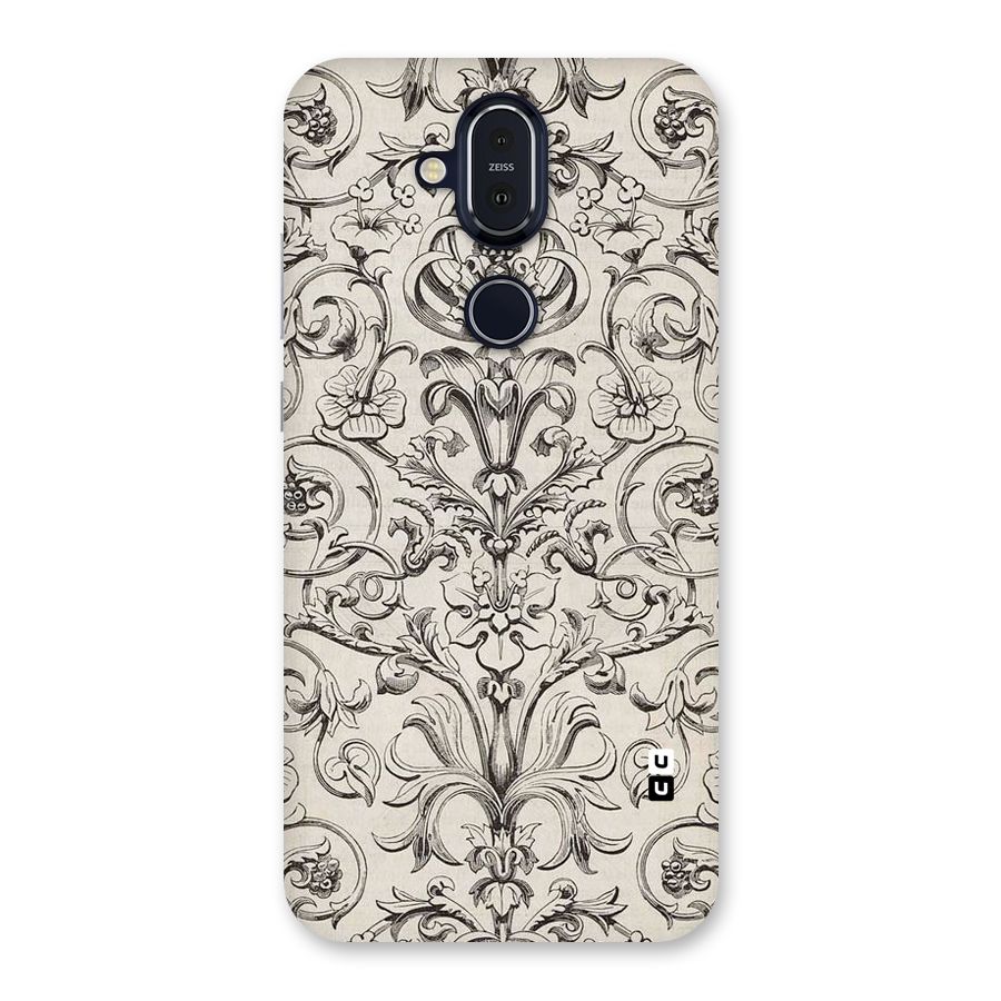 Pleasing Artsy Design Back Case for Nokia 8.1