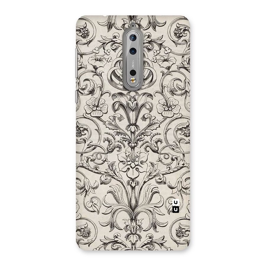 Pleasing Artsy Design Back Case for Nokia 8
