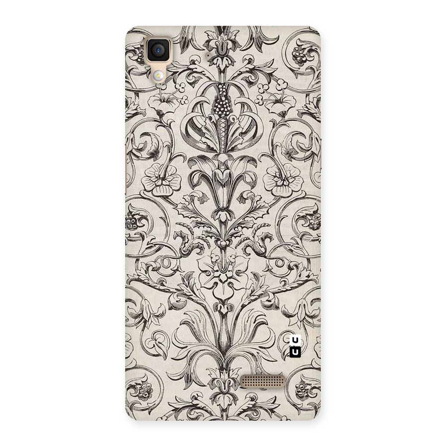 Pleasing Artsy Design Back Case for Oppo R7