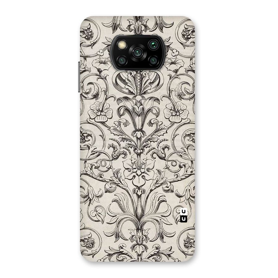 Pleasing Artsy Design Back Case for Poco X3