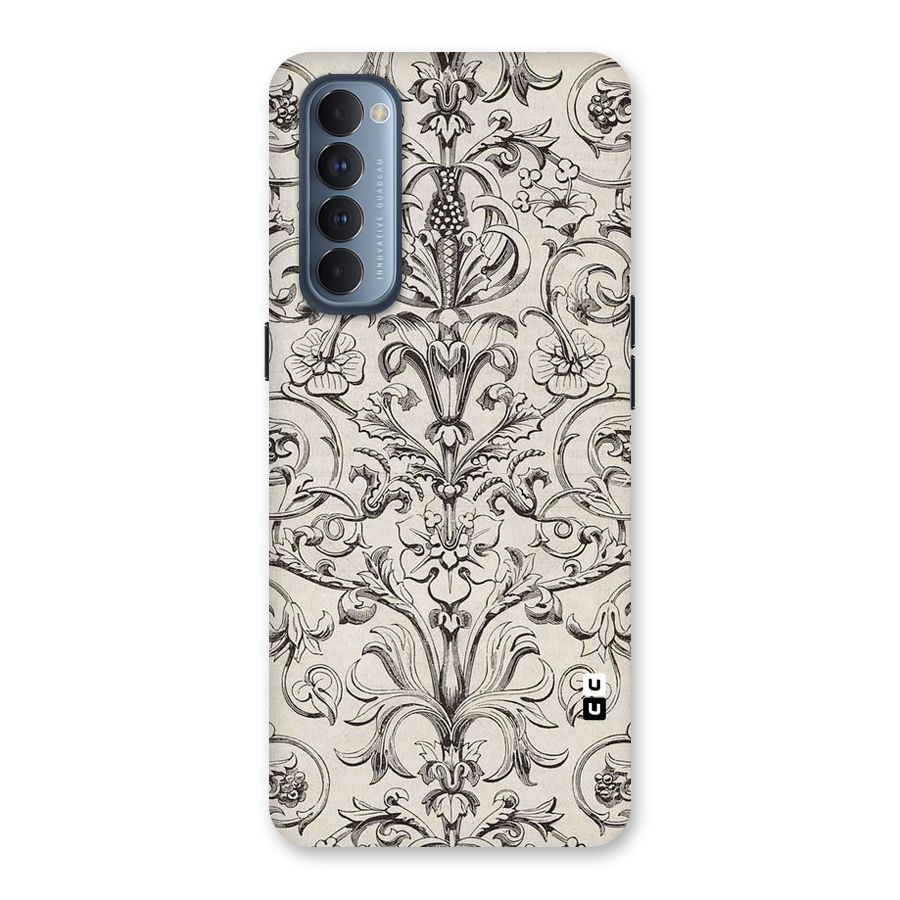 Pleasing Artsy Design Back Case for Reno4 Pro