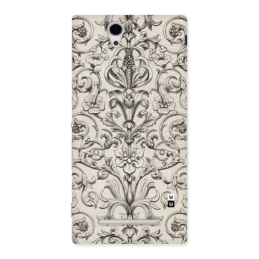 Pleasing Artsy Design Back Case for Sony Xperia C3
