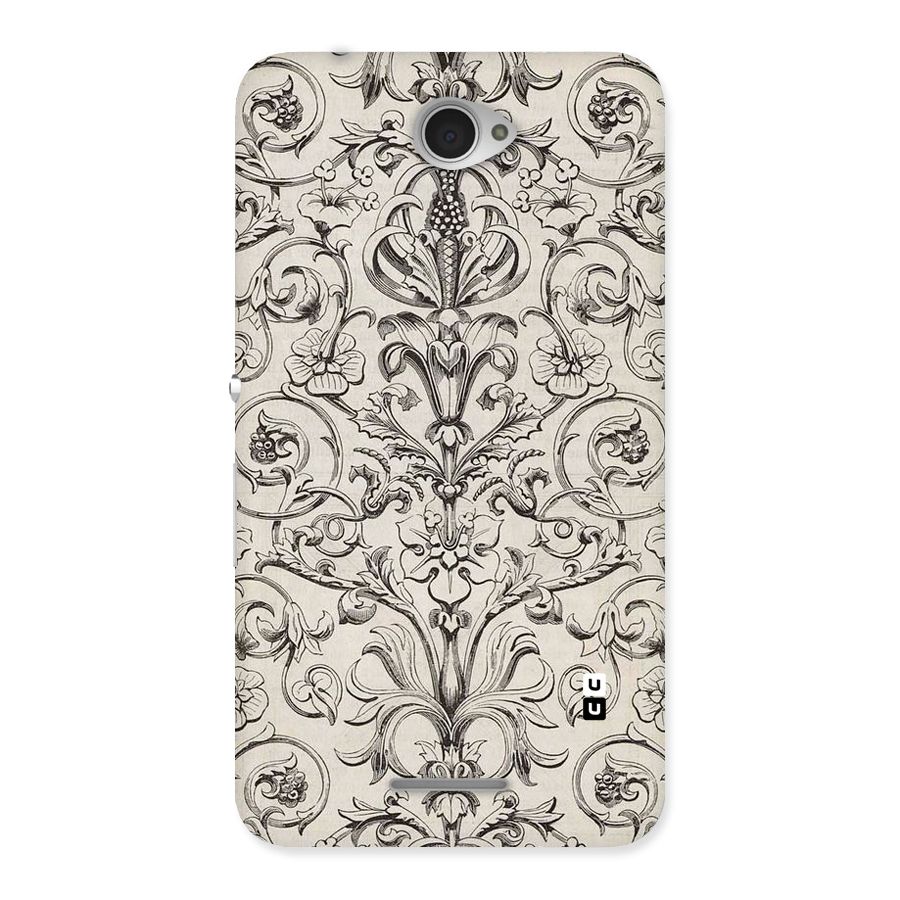 Pleasing Artsy Design Back Case for Sony Xperia E4