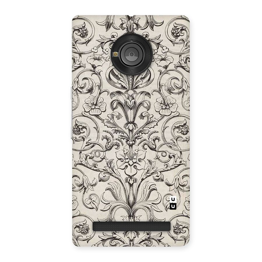 Pleasing Artsy Design Back Case for Yu Yunique