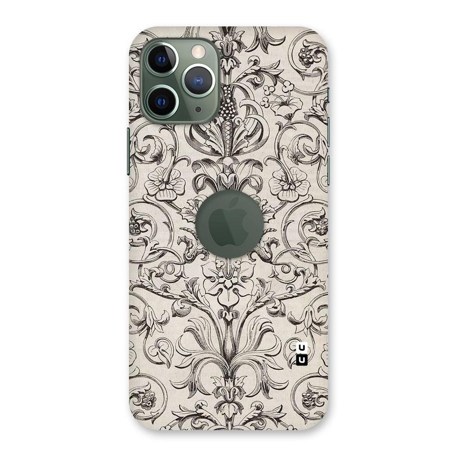Pleasing Artsy Design Back Case for iPhone 11 Pro Logo  Cut