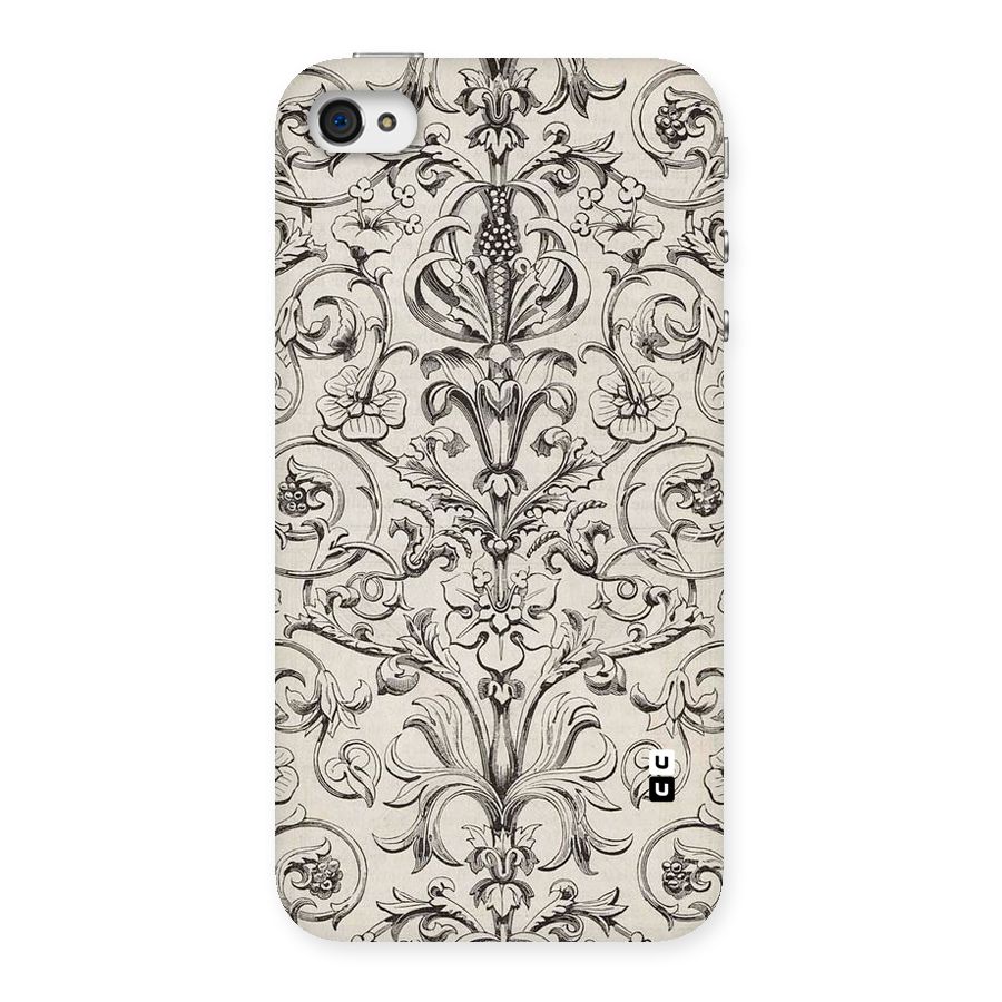 Pleasing Artsy Design Back Case for iPhone 4 4s