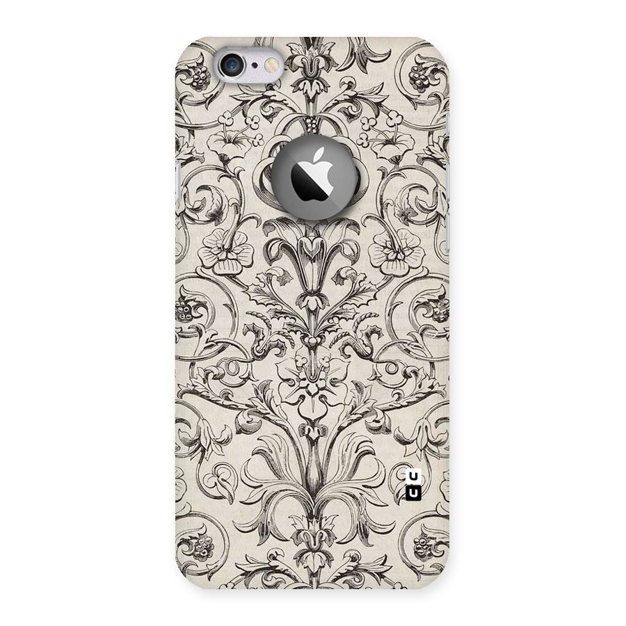 Pleasing Artsy Design Back Case for iPhone 6 Logo Cut