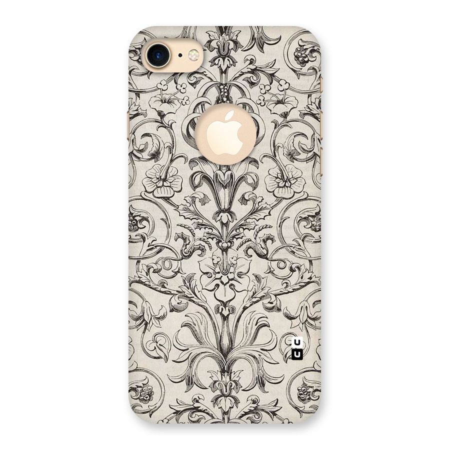 Pleasing Artsy Design Back Case for iPhone 7 Logo Cut
