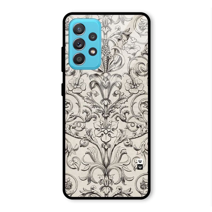 Pleasing Artsy Design Glass Back Case for Galaxy A52s 5G
