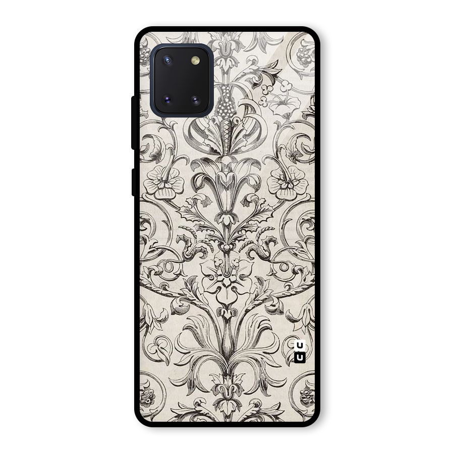 Pleasing Artsy Design Glass Back Case for Galaxy Note 10 Lite