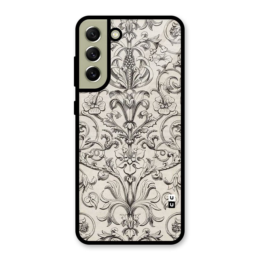 Pleasing Artsy Design Glass Back Case for Galaxy S21 FE 5G
