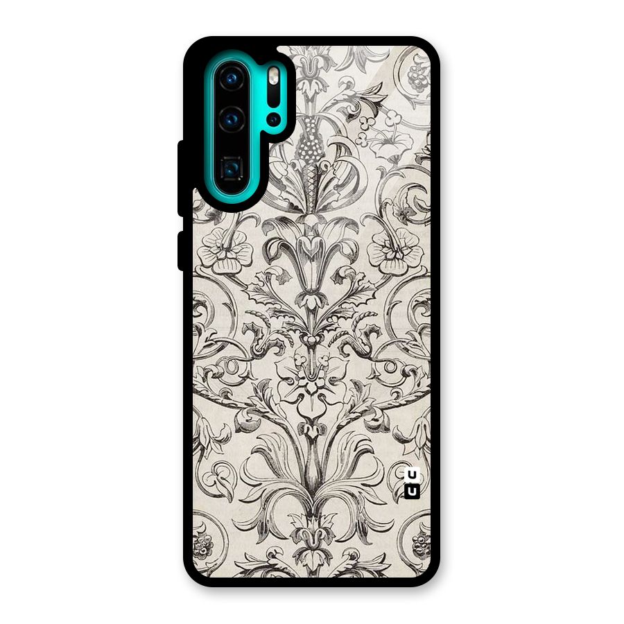 Pleasing Artsy Design Glass Back Case for Huawei P30 Pro