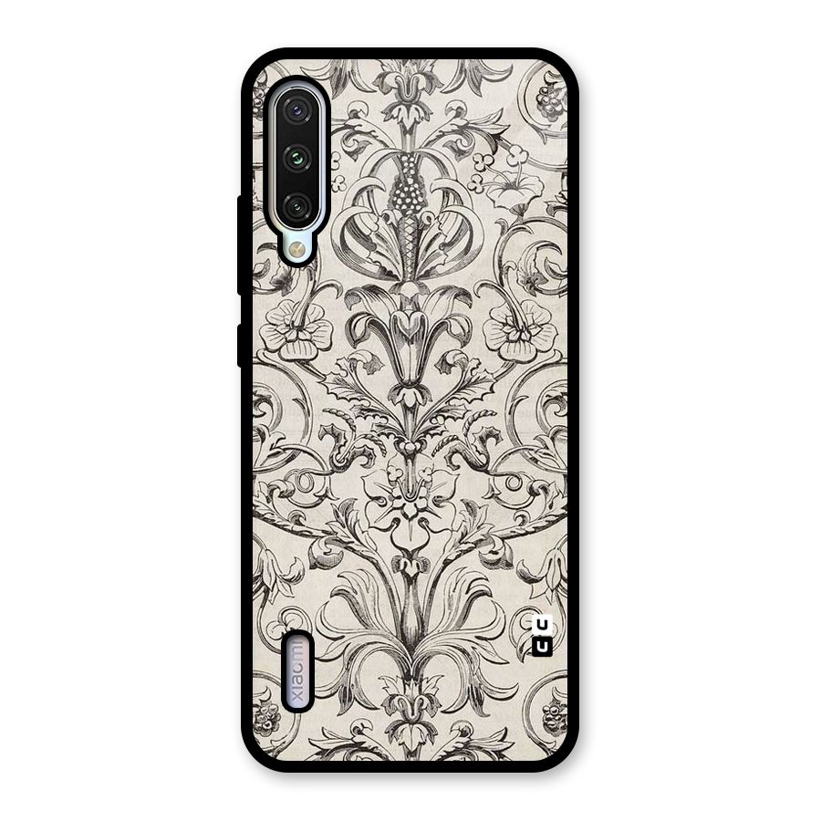 Pleasing Artsy Design Glass Back Case for Mi A3