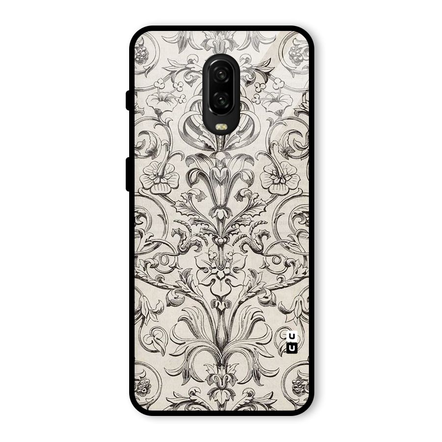 Pleasing Artsy Design Glass Back Case for OnePlus 6T