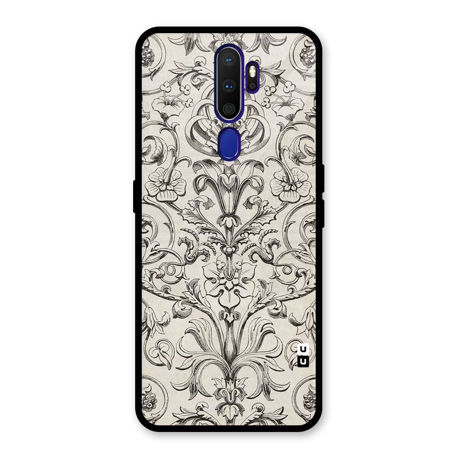 Pleasing Artsy Design Glass Back Case for Oppo A9 (2020)