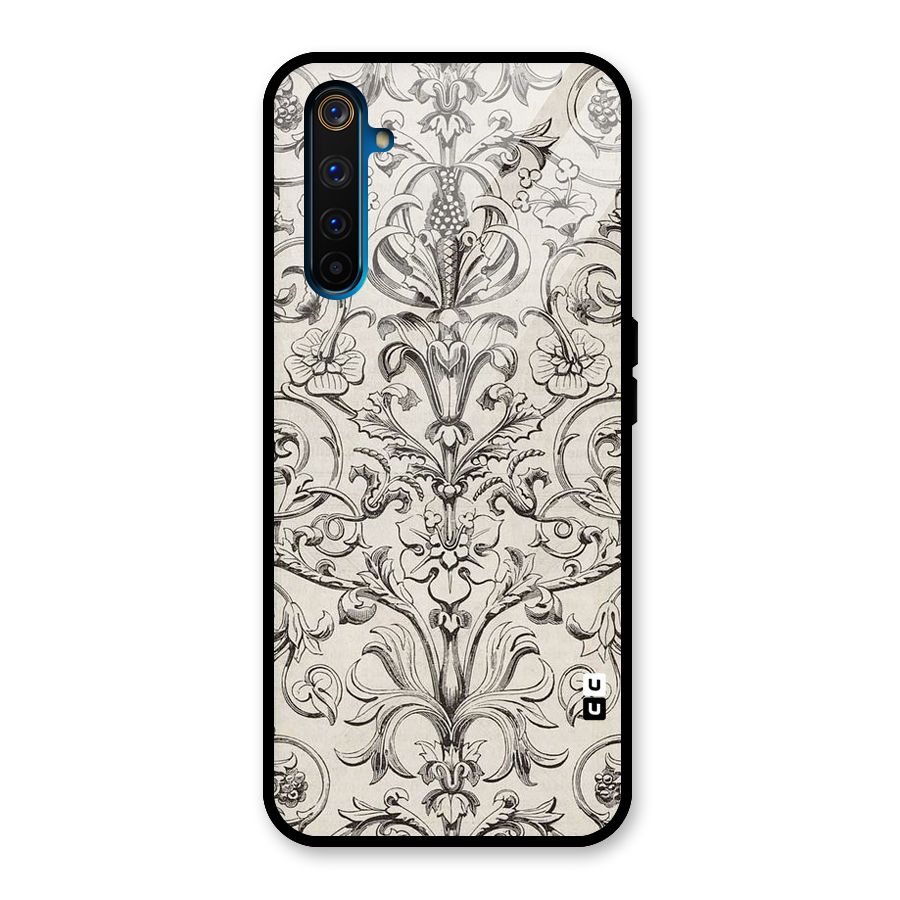 Pleasing Artsy Design Glass Back Case for Realme 6 Pro