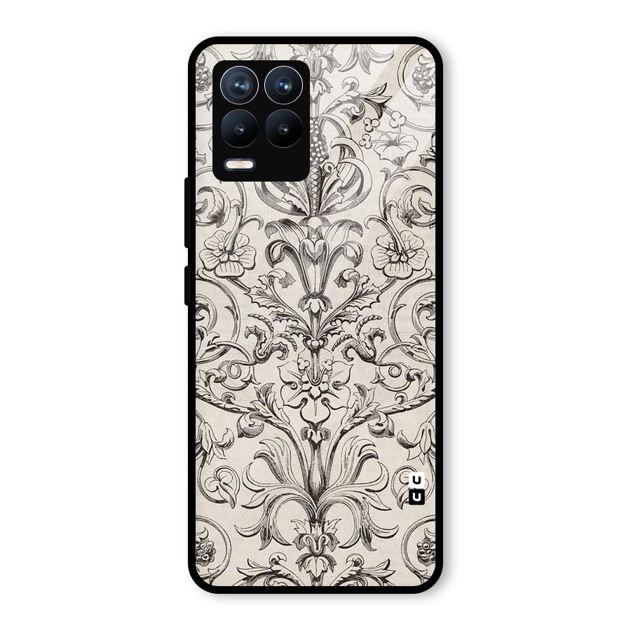 Pleasing Artsy Design Glass Back Case for Realme 8 Pro