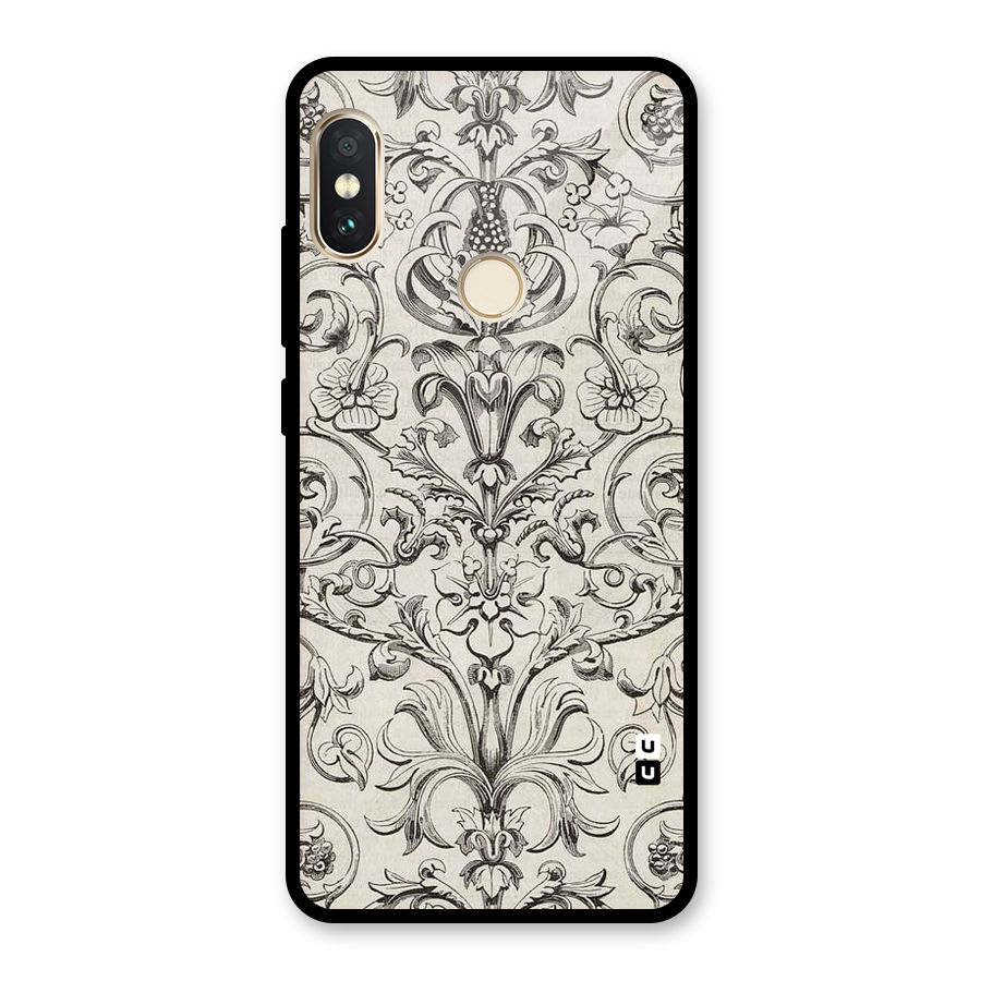 Pleasing Artsy Design Glass Back Case for Redmi Note 5 Pro
