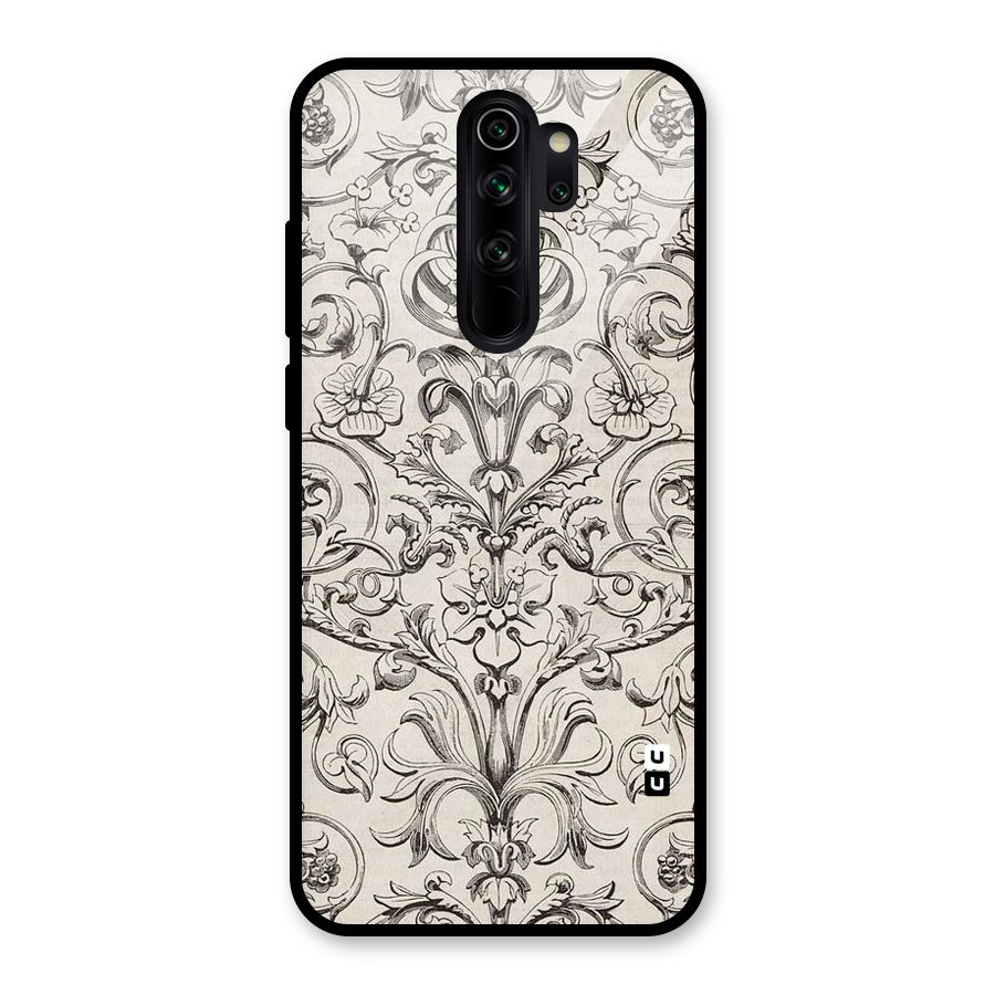 Pleasing Artsy Design Glass Back Case for Redmi Note 8 Pro