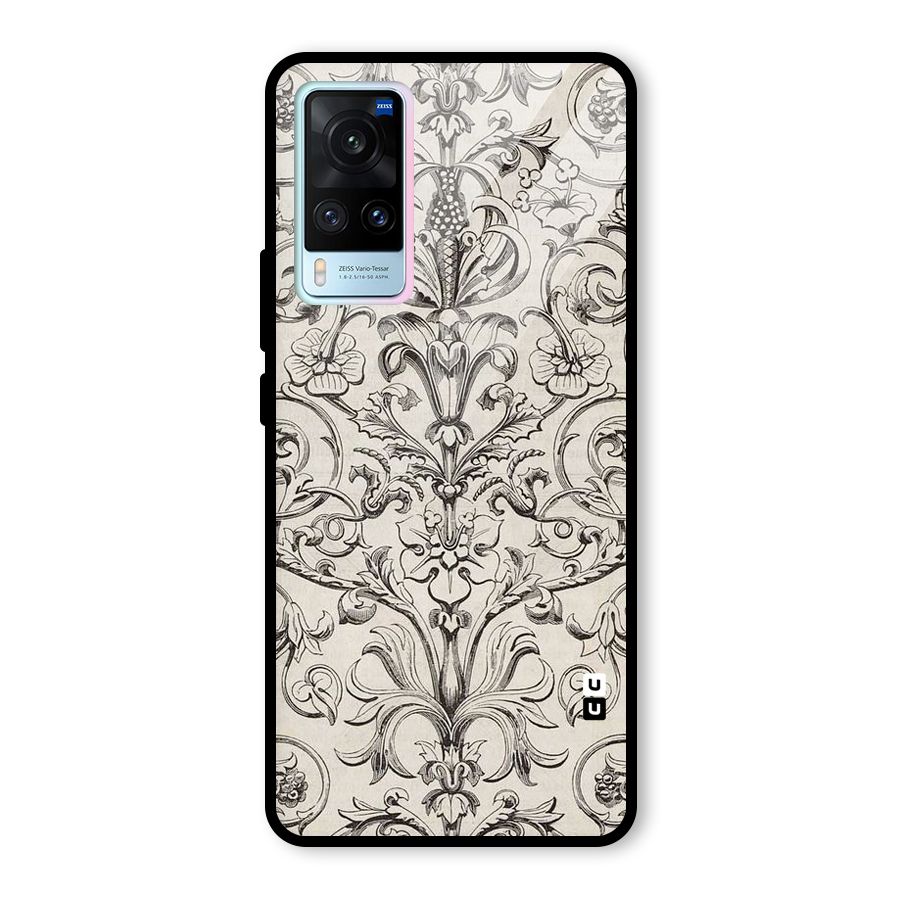 Pleasing Artsy Design Glass Back Case for Vivo X60